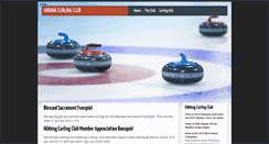 Desktop Screenshot of hibbingcurling.com